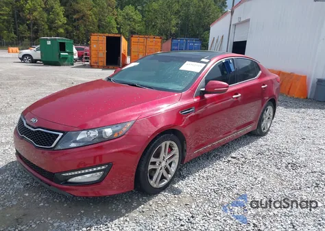 2013 Kia Optima Sx из США, поврежденный, VIN 5XXGR4A60DG123140